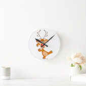 De leuke Dansende Klok van de Muur van het Rendier (Huis)