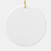 De leuke Dieren van de Safari Keramisch Ornament (Achterkant)
