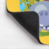 De leuke Dieren van de Safari Muismat (Hoek)