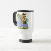 De leuke Dieren van de Safari Reisbeker (Voorkant links)