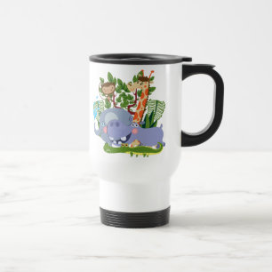 De leuke Dieren van de Safari Reisbeker