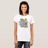 De leuke Dieren van de Safari T-shirt (Voorkant volledig)