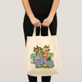 De leuke Dieren van de Safari Tote Bag (Voorkant (product))