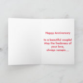 De leuke Franse Kaart van het Jubileum van de (Binnen)