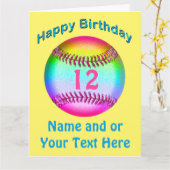 De leuke Gepersonaliseerde GROTE Kaart van de (Gele Bloem)