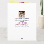 De leuke Gepersonaliseerde GROTE Kaart van de (Achterkant)