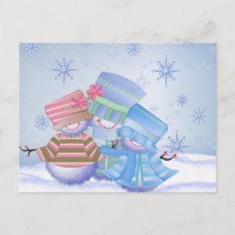 De leuke Giften van Kerstmis Feestdagenkaart