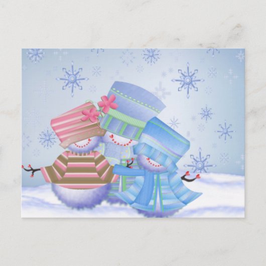 De leuke Giften van Kerstmis Feestdagenkaart (Voorkant)