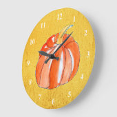 De leuke herfst van de Herfst van de Pompoen Grote Klok (Hoek)