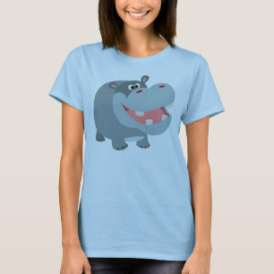 De leuke het Glimlachen T-shirt van de Vrouwen van