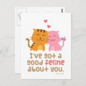 De leuke Humor van de Woordspeling van de Briefkaart (Voorkant / Achterkant)