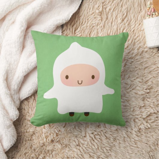 De leuke Jongen Halloween van het Spook en van het Kussen (Deken)