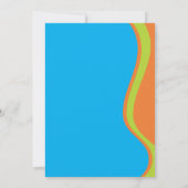 De leuke Jongens voegen de Uitnodigingen van de (Achterkant)