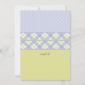 De leuke Kaart van de Douche van het Speelgoed van (Achterkant)