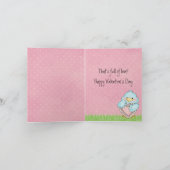 De leuke Kaart van de Valentijnsdag voor Kind (Binnen)