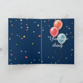 De leuke Kaart van de Verjaardag met Basset Honden (Binnen)