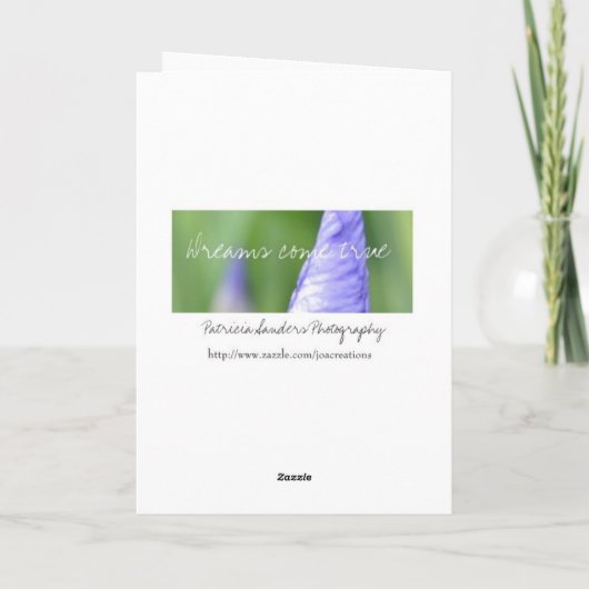 De leuke Kaart van de Verjaardag van de Giraffe (Achterkant)