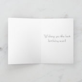 De leuke Kaart van de Verjaardag van de Giraffe (Binnen)