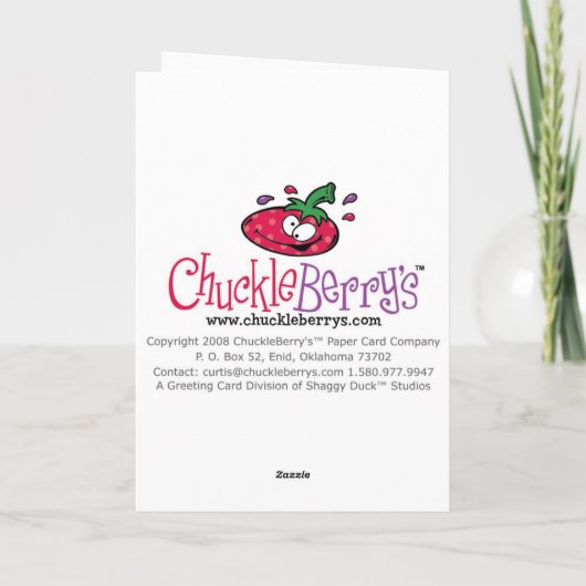 De leuke Kaart van de Verjaardag van Meisjes (Achterkant)