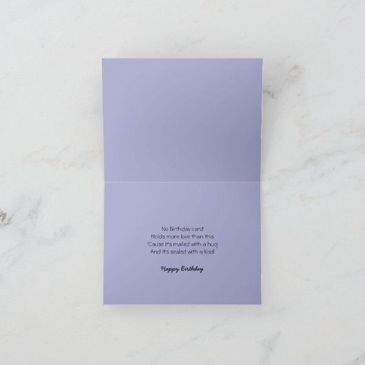 De leuke Kaart van de Verjaardag Yorkie (Binnen)