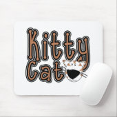 De leuke Kat van het Kat Muismat (Met muis)