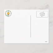 De leuke kat van Kerstmis met het grote Briefkaart (Achterkant)