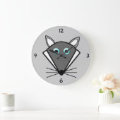 De leuke Klok van de Muur van de Wolf van (Huis)