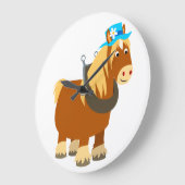 De leuke Klok van de Muur van het Paard van de (Hoek)