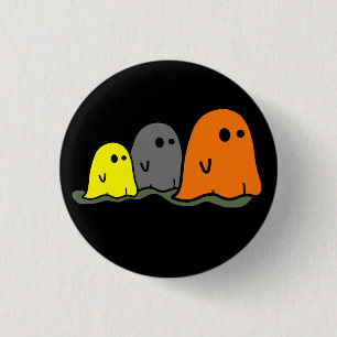De Leuke Knoop van de Spoken van Halloween Ronde Button 3,2 Cm