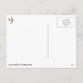 De leuke Panda van Kerstmis draagt Feestdagenkaart (Achterkant)