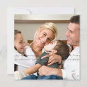 De leuke Partij van de Bijeenkomst van de Familie Kaart (Achterkant)