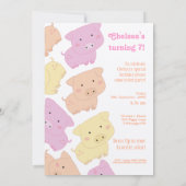 De leuke Partij van de Verjaardag van Weinig Kaart (Achterkant)