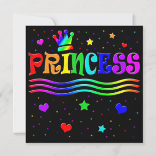 De leuke Partij van de Vrijgezellin van de Prinses Kaart
