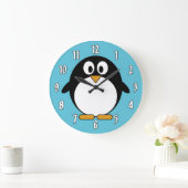 De leuke Pinguïn van de Cartoon Grote Klok (Huis)