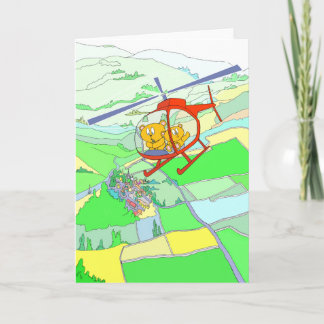 De leuke Rit van de Helikopter van Beren Kaart