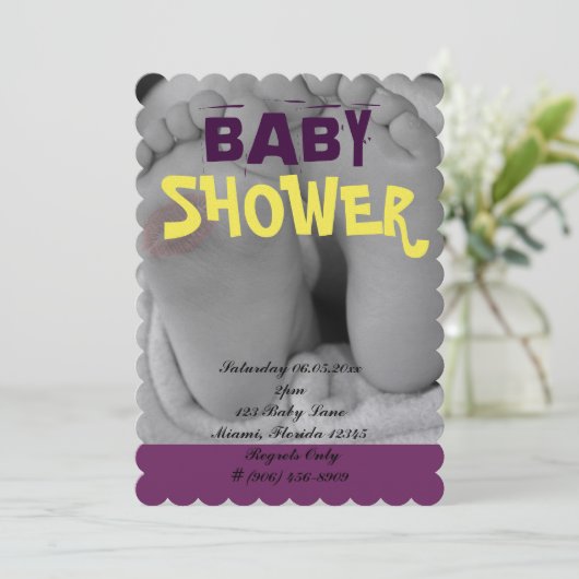 De leuke Schattige Voetafdrukken van het Kaart (Staand voorkant)