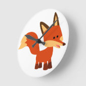 De leuke Scherpzinnige Klok van de Muur van de Vos (Hoek)