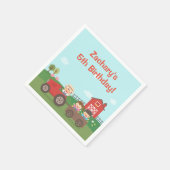 De leuke Servetten van de Partij van de Verjaardag (Hoek)