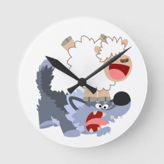 De leuke Speelse Klok van de Muur van de Schapen