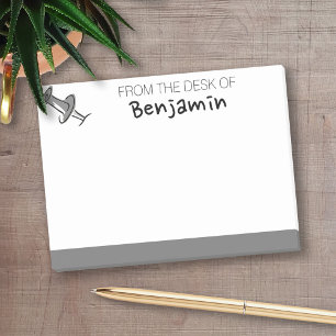 De leuke Speld van de Duw van het Bureau van de Post-it® Notes