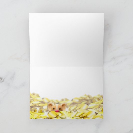 De leuke St. Patrick van de Muis Kaart van de Dag (Binnen)