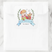 De leuke Stickers van de Jongen en van het Rendier (Tas)