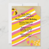 De LEUKE Uitnodiging van de Verjaardag van de (Voorkant)