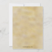 De LEUKE Uitnodiging van de Verjaardag van de (Achterkant)