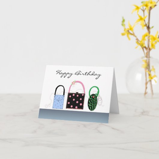 De leuke Verjaardag van Beurzen Kaart (Gele Bloem)