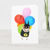 De leuke Verjaardag van de Hond/van het Kind Kaart (Voorkant)