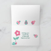 De leuke Verjaardag van het Meisje van het Kaart (Binnen)