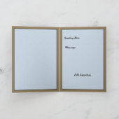 De leuke Wensen van de Pelgrim van de Thanksgiving Feestdagen Kaart (Binnen)