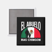 De leukste Mexicaanse opa El abu Magneet (Voorkant / Achterkant)
