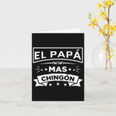 De leukste papa ooit Grappige Spaanse Mexicaanse v Kaart (Gele Bloem)